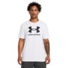 Under Armour Tričko Sportstyle Logo Update SS White  S