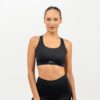 NEBBIA Športová podprsenka Racer Back Black  XSXS