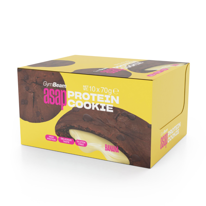 GymBeam ASAP Protein Cookie banán
