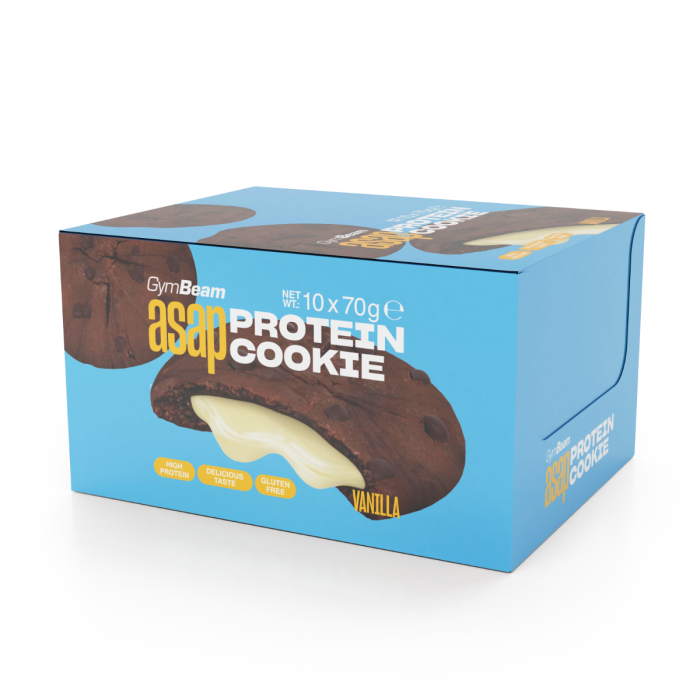 GymBeam ASAP Protein Cookie vanilka