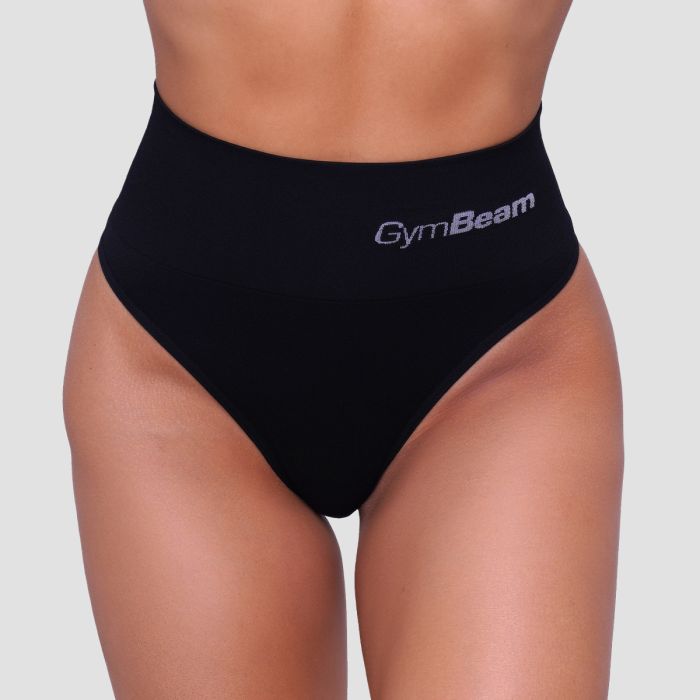 GymBeam Nohavičky Brasilian 2Pack Black XSXS
