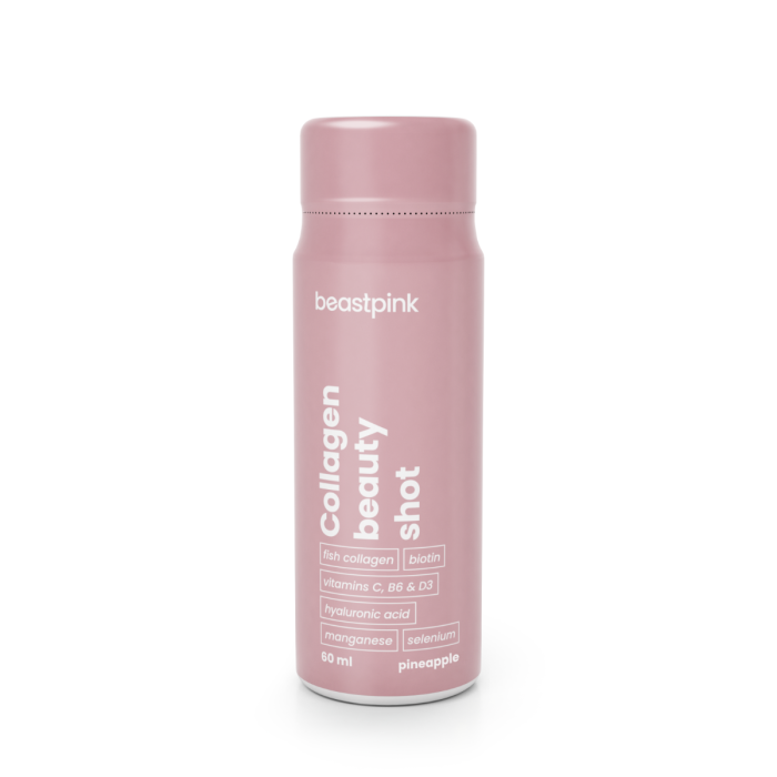 BeastPink Collagen Beauty Shot ananás