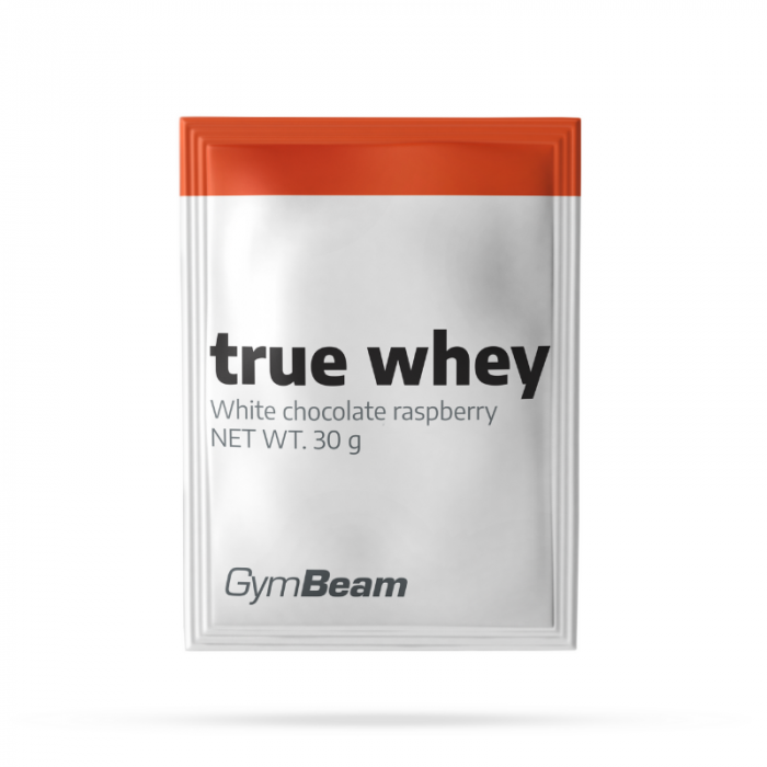 GymBeam Vzorka True Whey jahoda