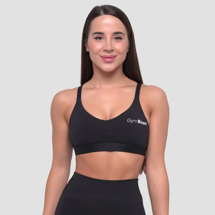GymBeam Športová podprsenka String Essence Black M
