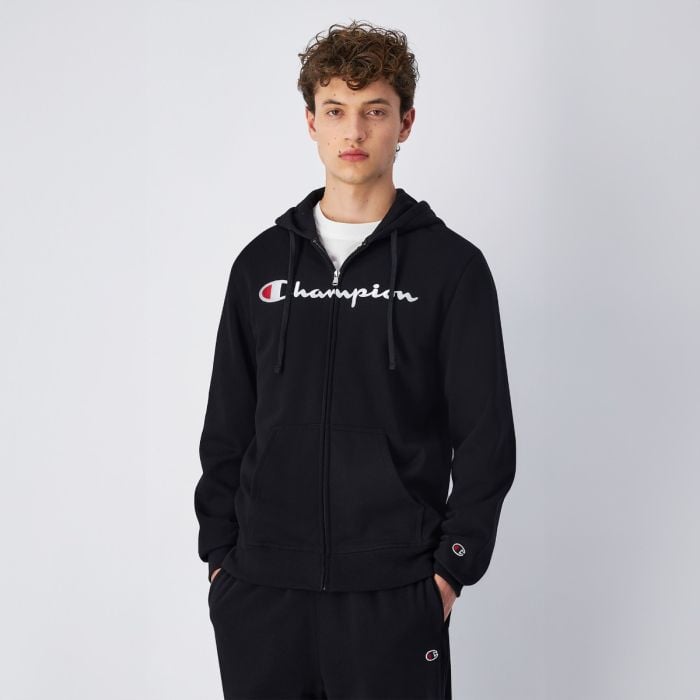 Champion Mikina Full Zip Black XXLXXL