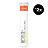 Gymbeam Hydrate+ šumivý 12 x 20 tab citrusové ovocie