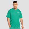 GymBeam Tričko Oversized Limitless Lagoon  S