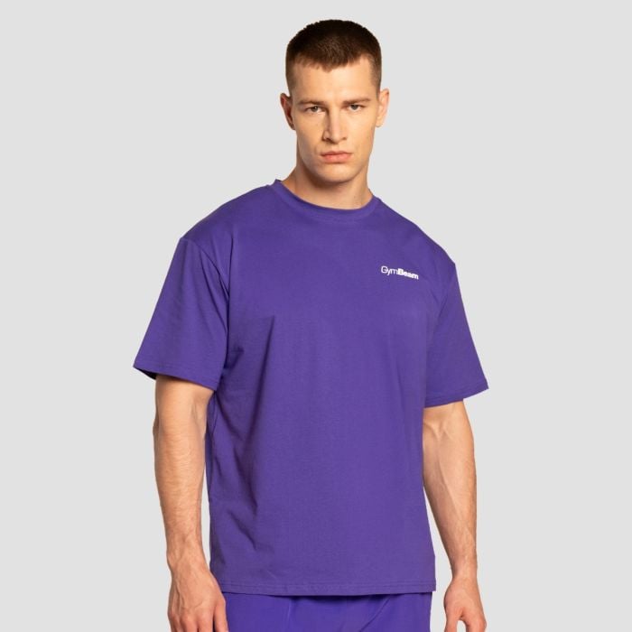 GymBeam Tričko Oversized Limitless Royal XXXL