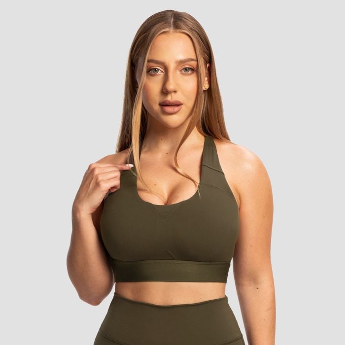 GymBeam Športová podprsenka Limitless Espresso XS