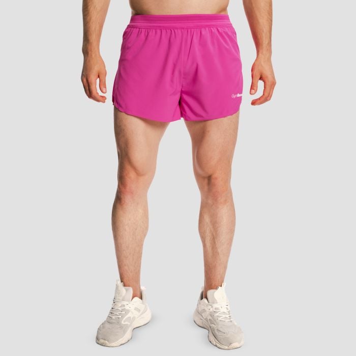 GymBeam Pánske bežecké šortky 2in1 Pulse X Purple  S