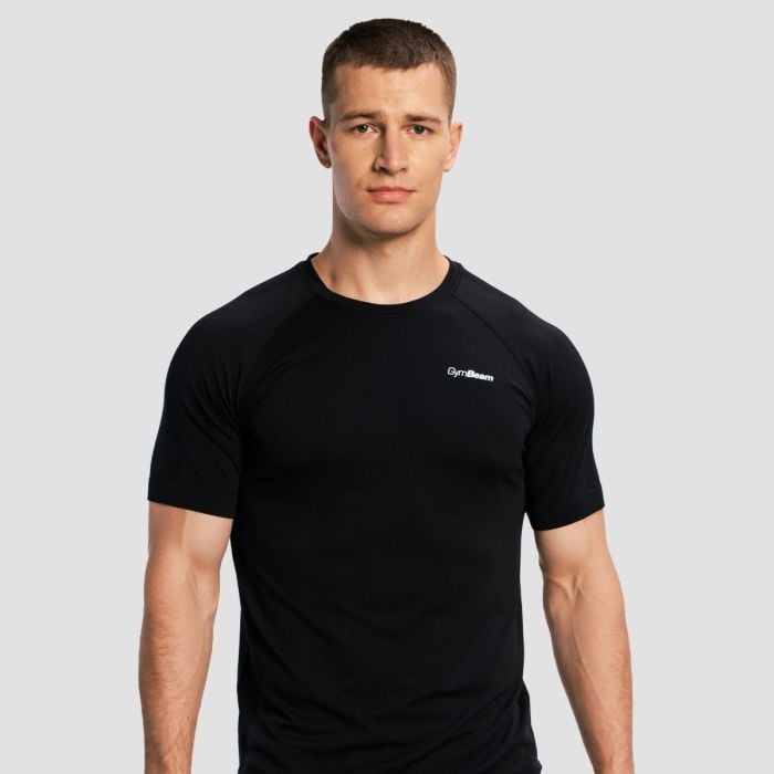 GymBeam Pánske bežecké tričko Pulse X Black M