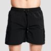 GymBeam Pánske plavecké šortky Cargo Black  L