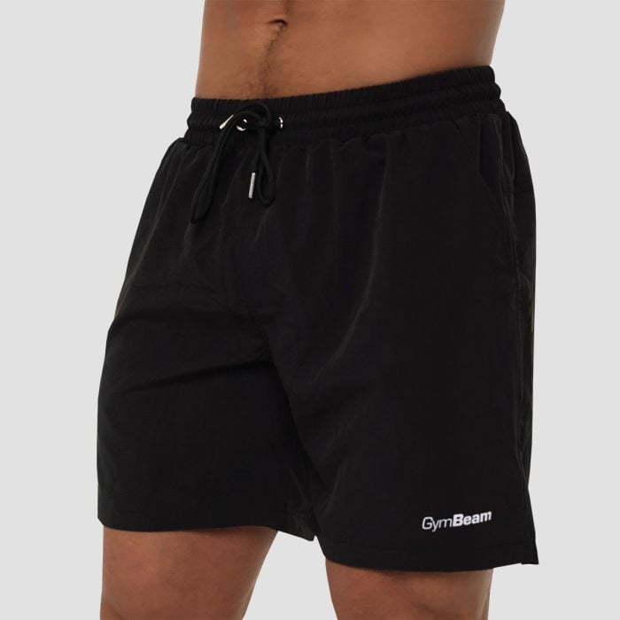 GymBeam Pánske plavecké šortky Black XXXL