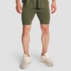 GymBeam Pánske šortky Combat Olive Grey  L