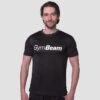 GymBeam Tričko Mesh Essence Black  S