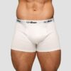 GymBeam Pánske boxerky Essentials 3Pack White  LL