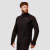 GymBeam Bežecká mikina 1/2 Zip Pulse Black  LL