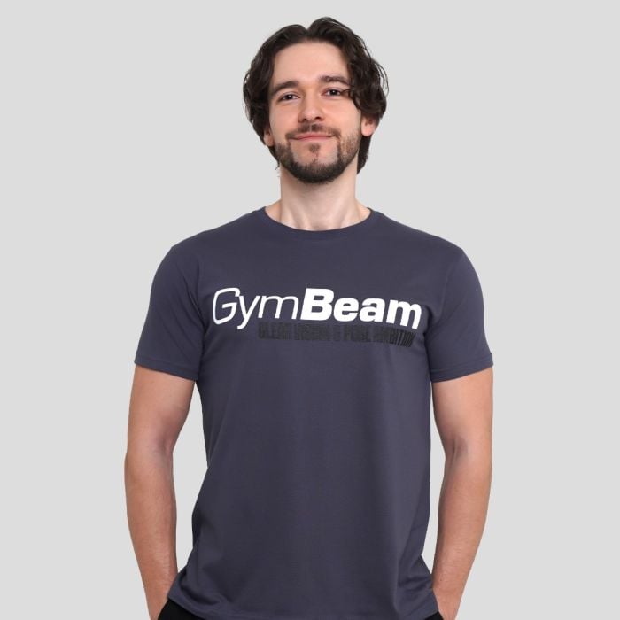 GymBeam Tričko Pure Ambition Dark Grey L