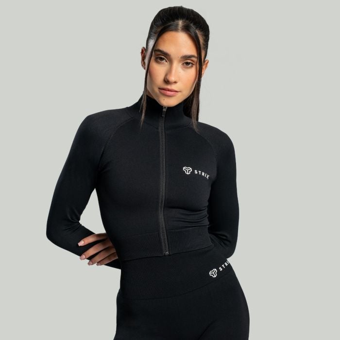 STRIX Dámsky top Cropped Seamless Black XL
