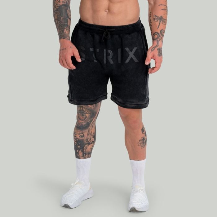 STRIX Šortky Washed Black S