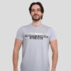 GymBeam Tričko Strength Pacific Grey  M