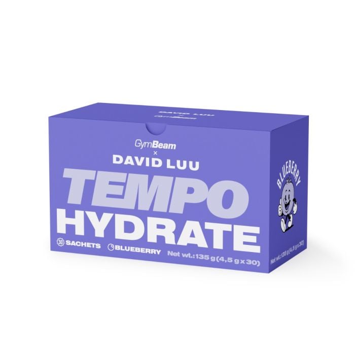GymBeam TEMPO Hydrate čučoriedka