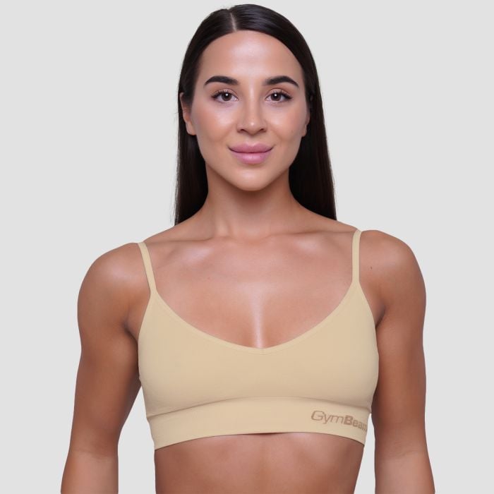 GymBeam Podprsenka Triangle Nude XSXS
