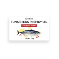 GymBeam Steak z tuniaka v pikantnom oleji