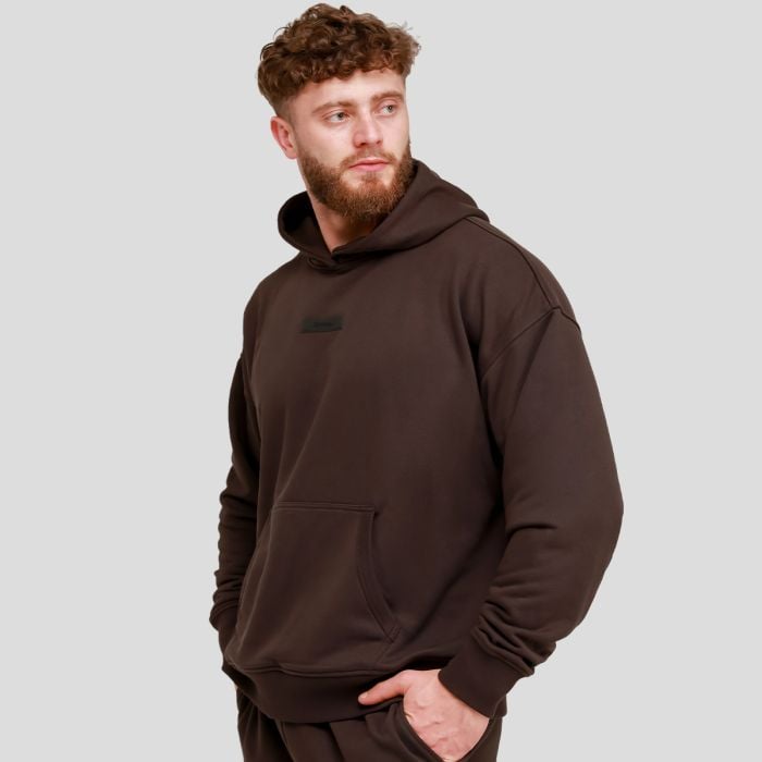 GymBeam Mikina Unstoppable Brown MM
