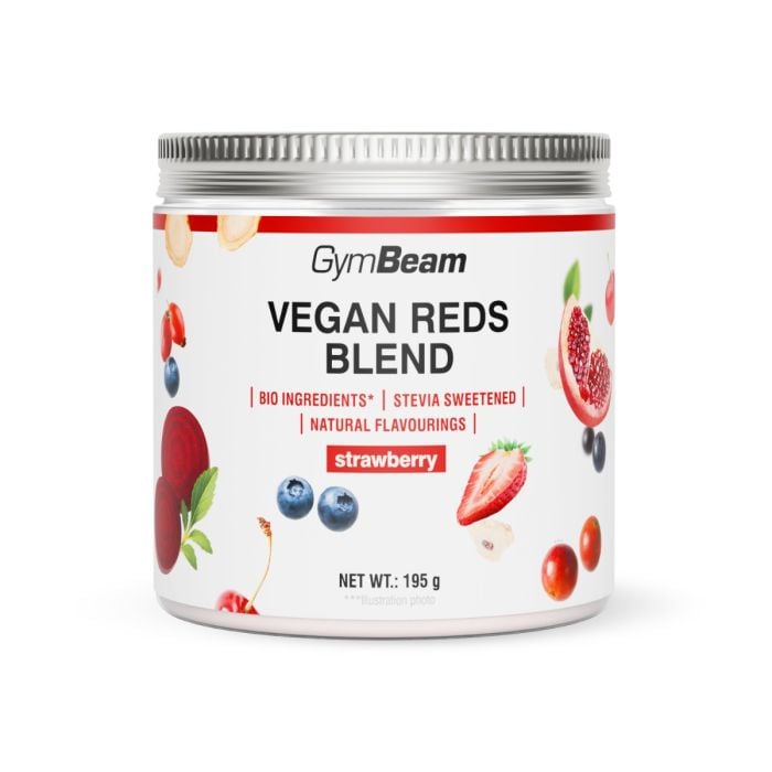 GymBeam Vegan Reds Blend jahoda