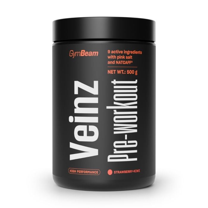 Veinz Pre-workout - GymBeam jahoda kiwi