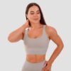 GymBeam Športová podprsenka Cut-Out grey  XXLXXL