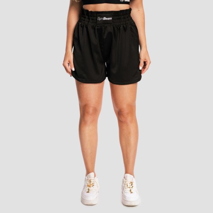 GymBeam Dámske šortky Boxing Combat Black XL