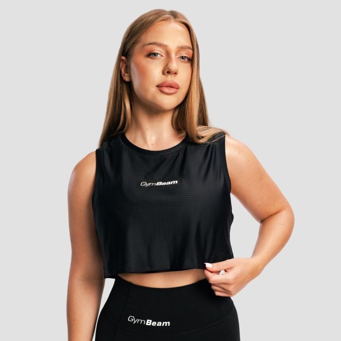 GymBeam Dámske tielko Combat Black L
