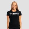 GymBeam Dámske tričko Fitness Black  S