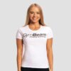 GymBeam Dámske tričko Fitness White  M