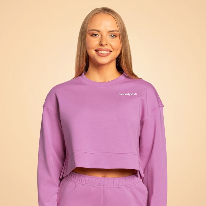 BeastPink Dámska mikina Grace Purple L
