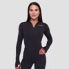 GymBeam Dámsky športový top Ignite Black  XLXL