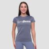 GymBeam Dámske Tričko Mesh Essence Denim Blue  XS
