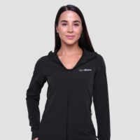 GymBeam Dámska bežecká bunda Pulse Black  MM