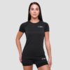 GymBeam Dámske bežecké tričko Pulse Black  XXLXXL
