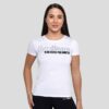 GymBeam Dámske tričko Pure Ambition White  XL