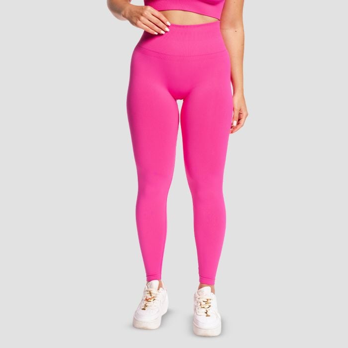 GymBeam Dámske bezšvové legíny Sculpt Rose S