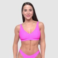 GymBeam Športový vrchný diel plaviek Pink  XL