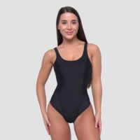GymBeam Športové jednodielne plavky Black  XL