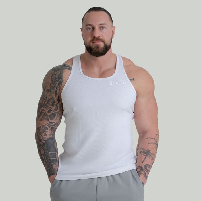 STRIX Tielko Ribbed White L