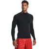 Under Armour Kompresné tričko HG Armour Comp Mock LS Black  XLXL