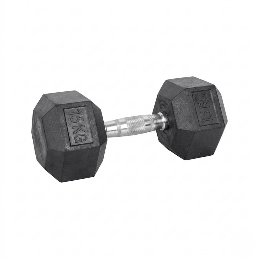 Šesťhranná činka inSPORTline Hexsteel 15 kg