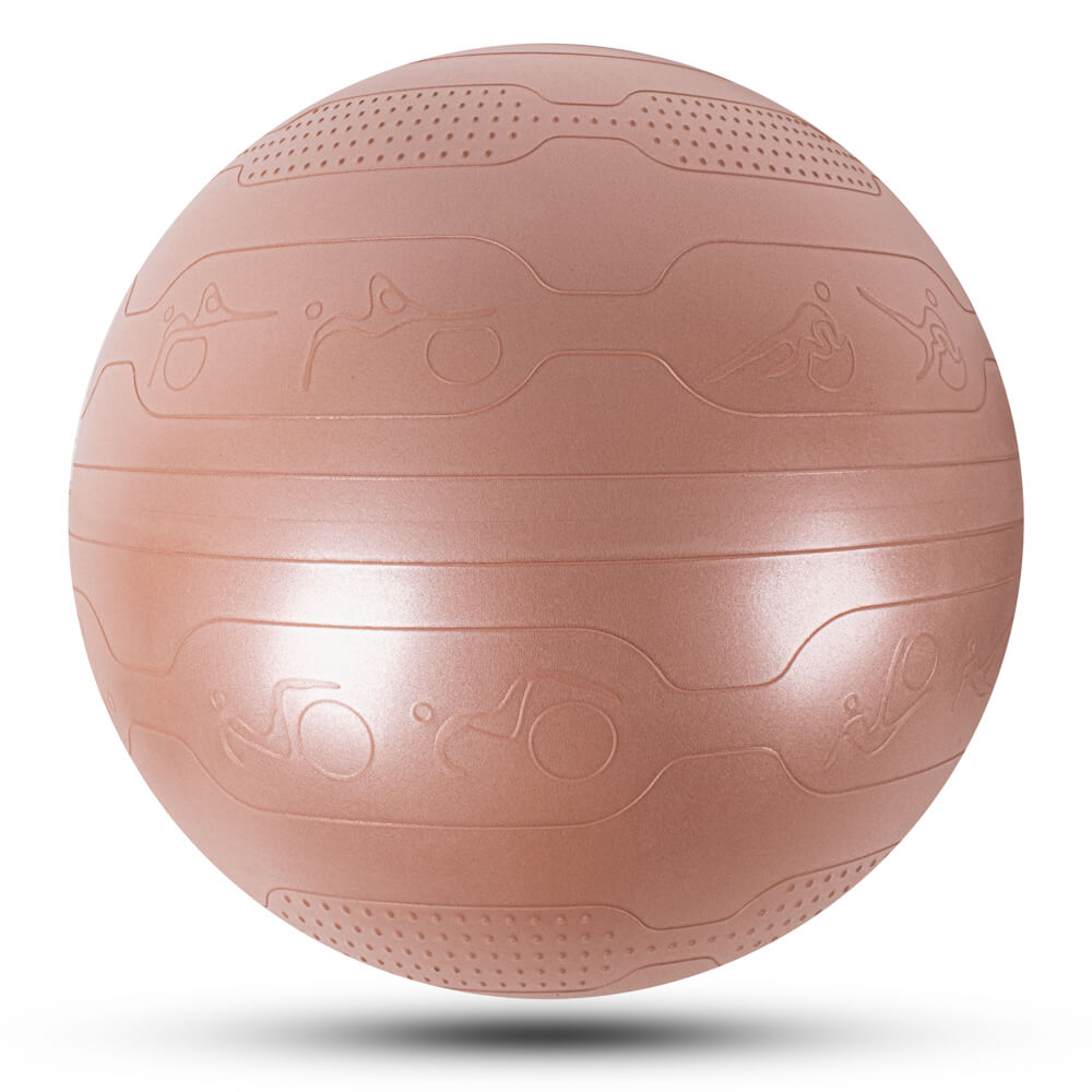 Gymnastická lopta inSPORTline Stretch Ball 75 cm mocha mousse