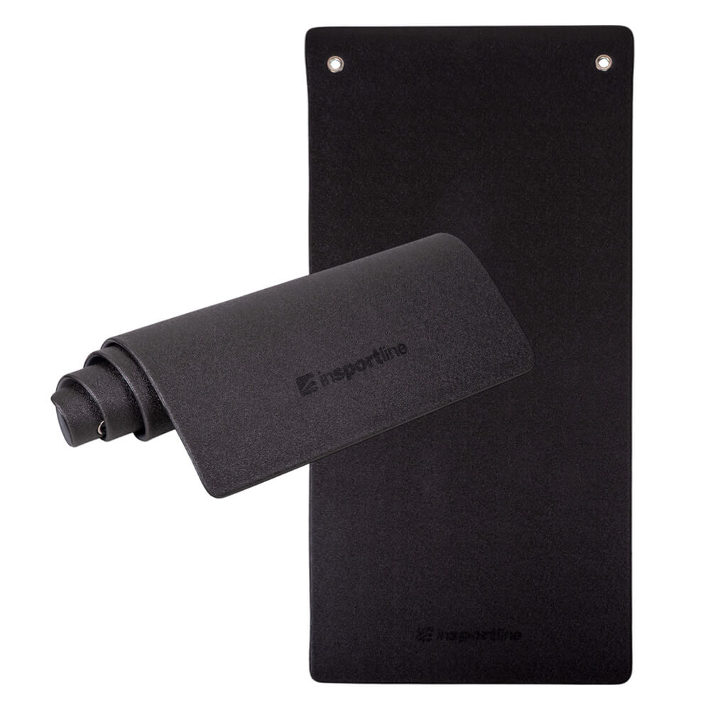 Podložka na cvičenie inSPORTline Aero Advance 140x60x0,9 cm čierno-šedá